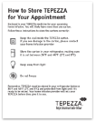 TEPEZZA home storage instructions image